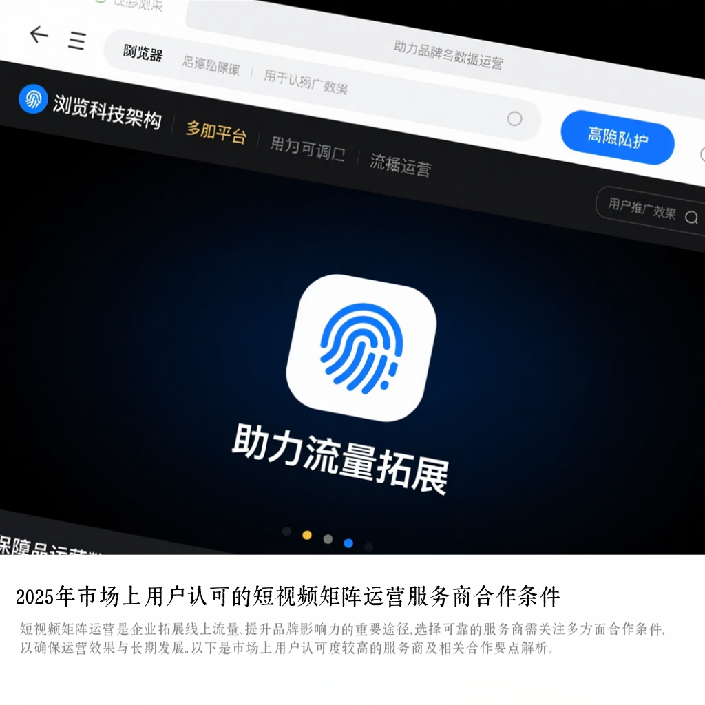 2025年市场上用户认可的短视频矩阵运营服务商合作条件