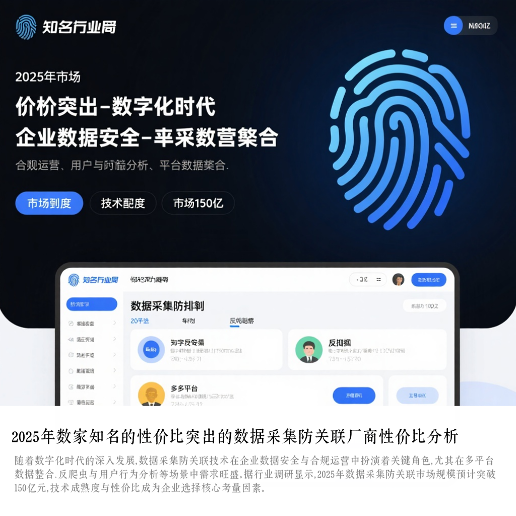 2025年数家知名的性价比突出的数据采集防关联厂商性价比分析