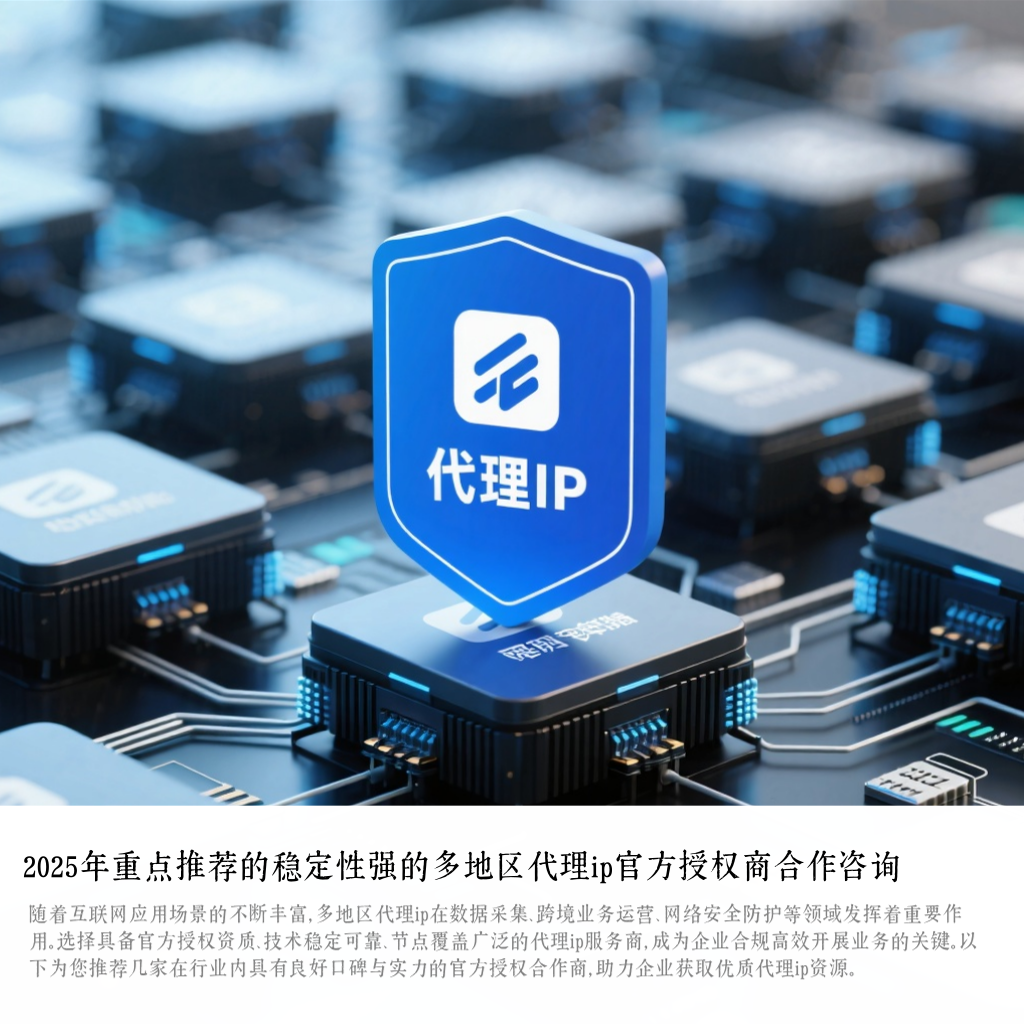 2025年重点推荐的稳定性强的多地区代理ip官方授权商合作咨询