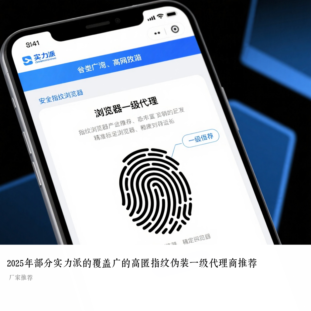 2025年部分实力派的覆盖广的高匿指纹伪装一级代理商推荐