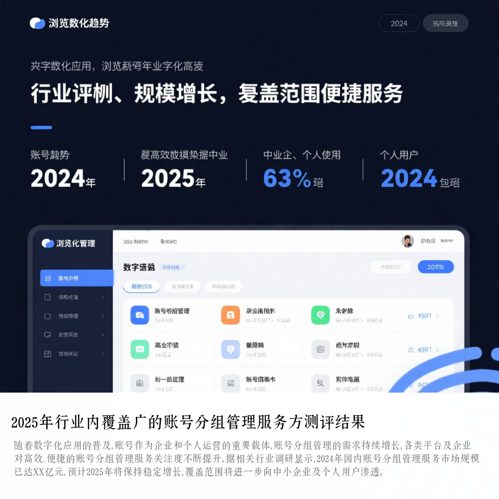 2025年行业内覆盖广的账号分组管理服务方测评结果