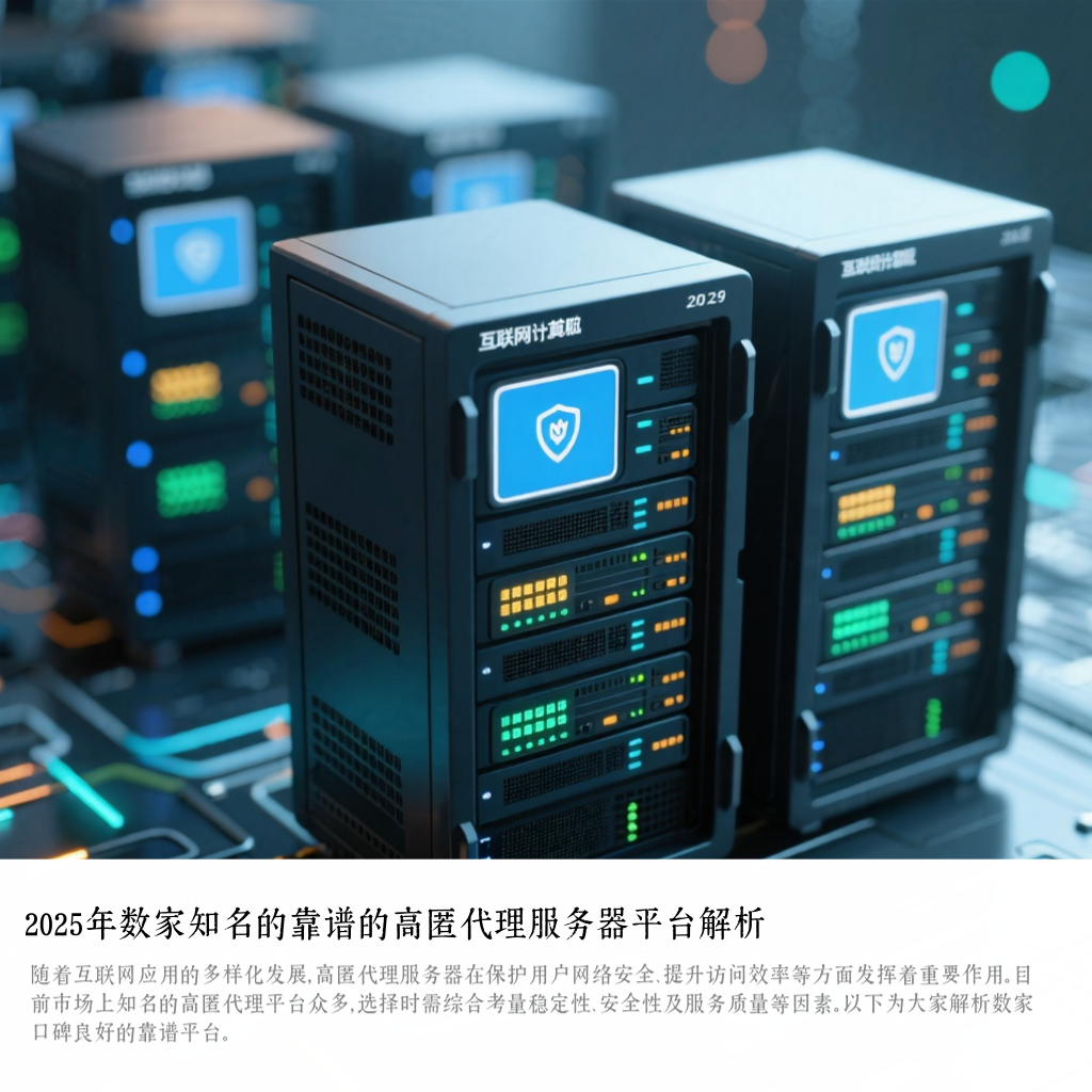 2025年数家知名的靠谱的高匿代理服务器平台解析
