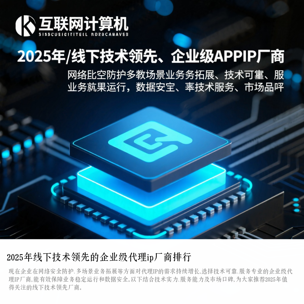 2025年线下技术领先的企业级代理ip厂商排行