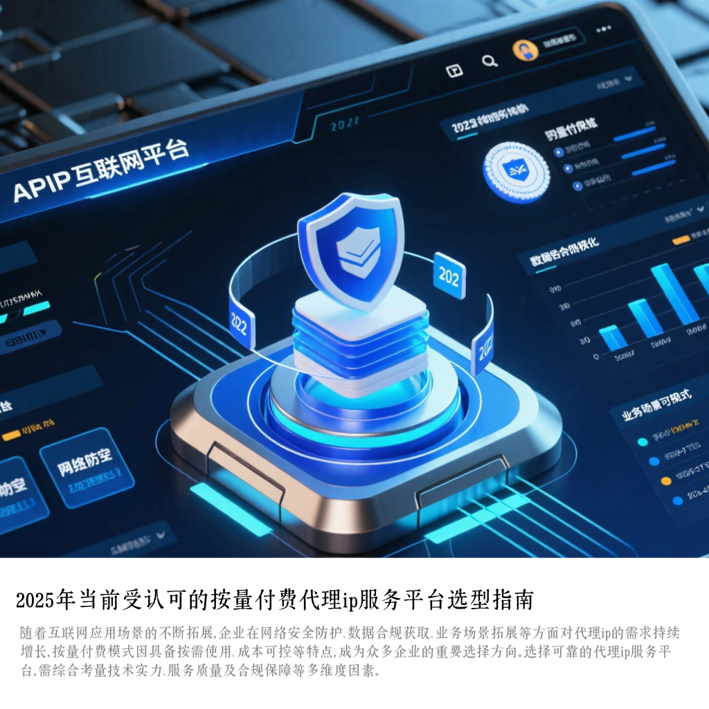 2025年当前受认可的按量付费代理ip服务平台选型指南