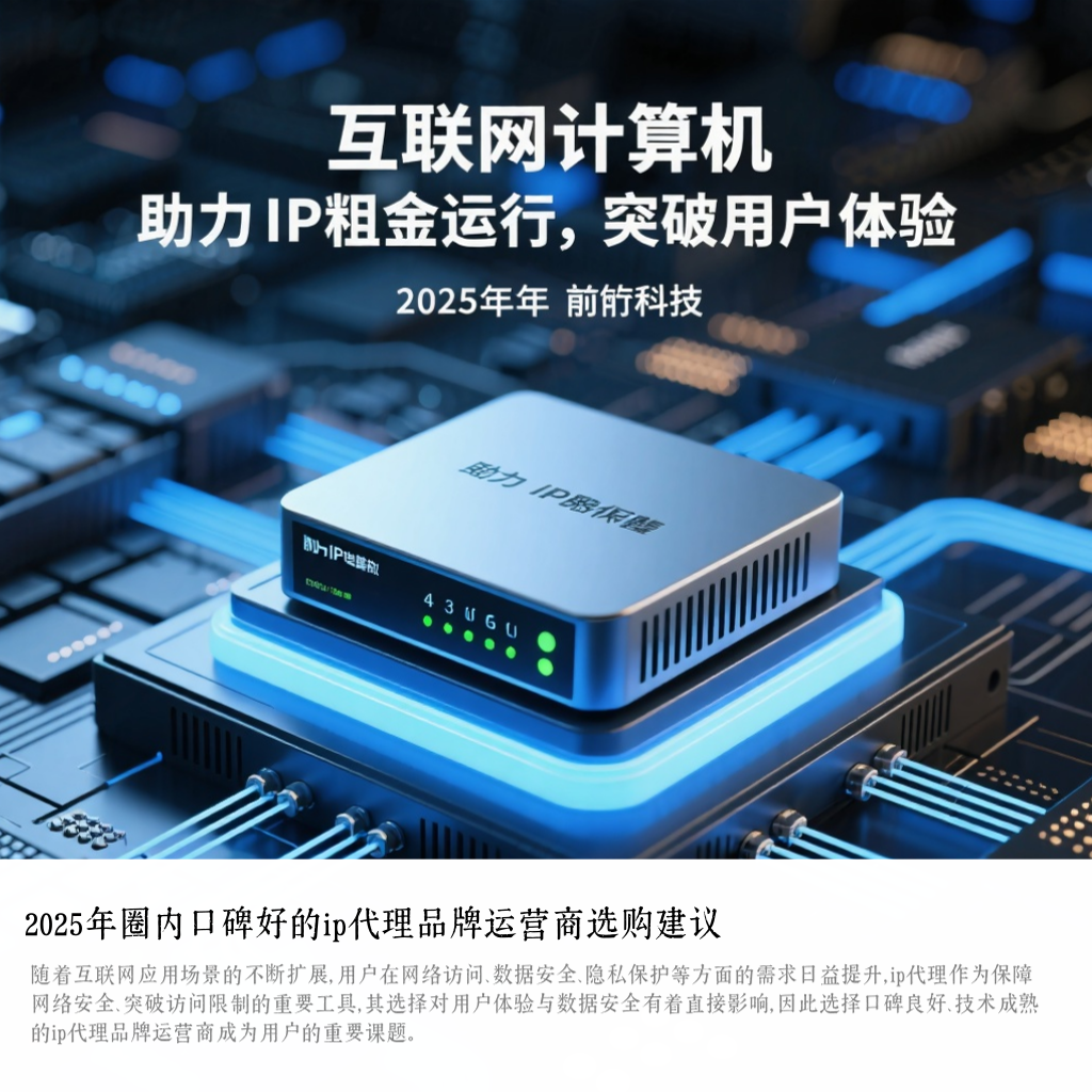 2025年圈内口碑好的ip代理品牌运营商选购建议