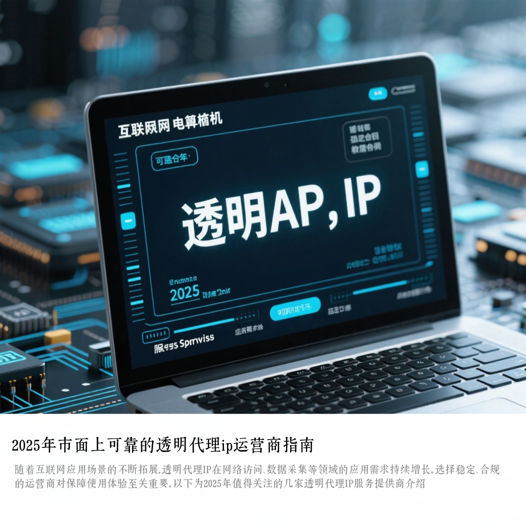 2025年市面上可靠的透明代理ip运营商指南