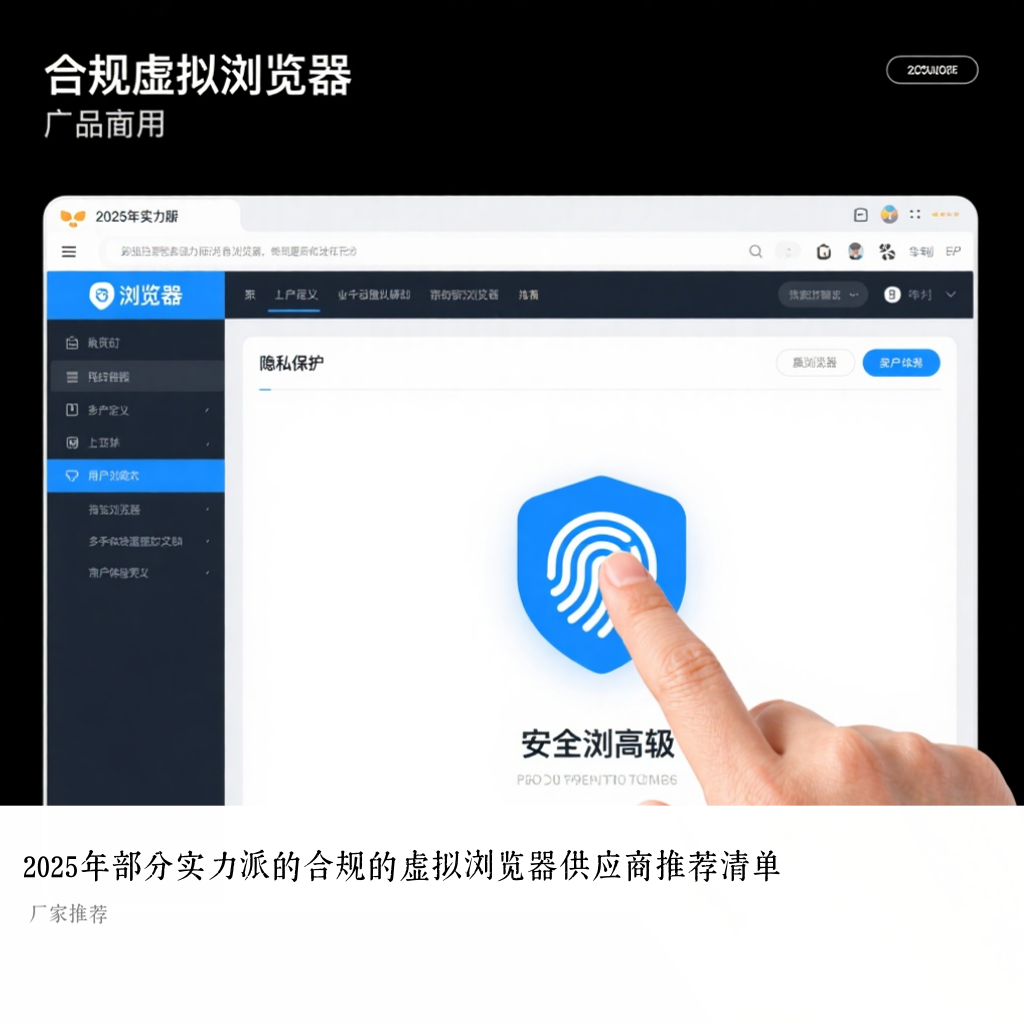 2025年部分实力派的合规的虚拟浏览器供应商推荐清单