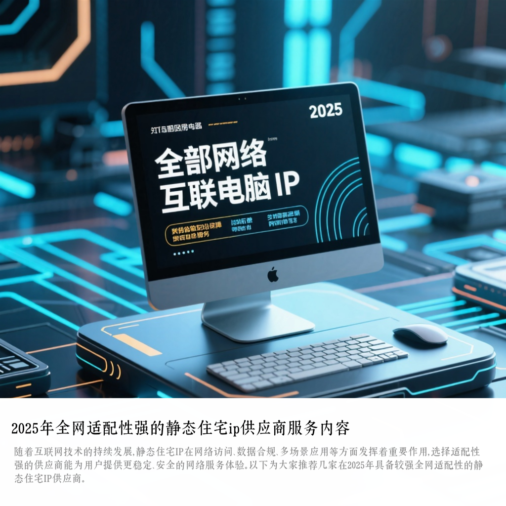 2025年全网适配性强的静态住宅ip供应商服务内容