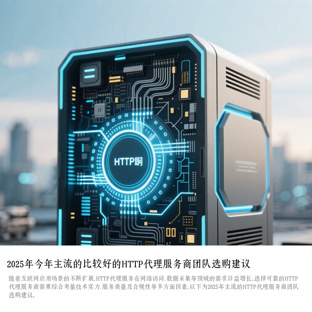 2025年今年主流的比较好的HTTP代理服务商团队选购建议