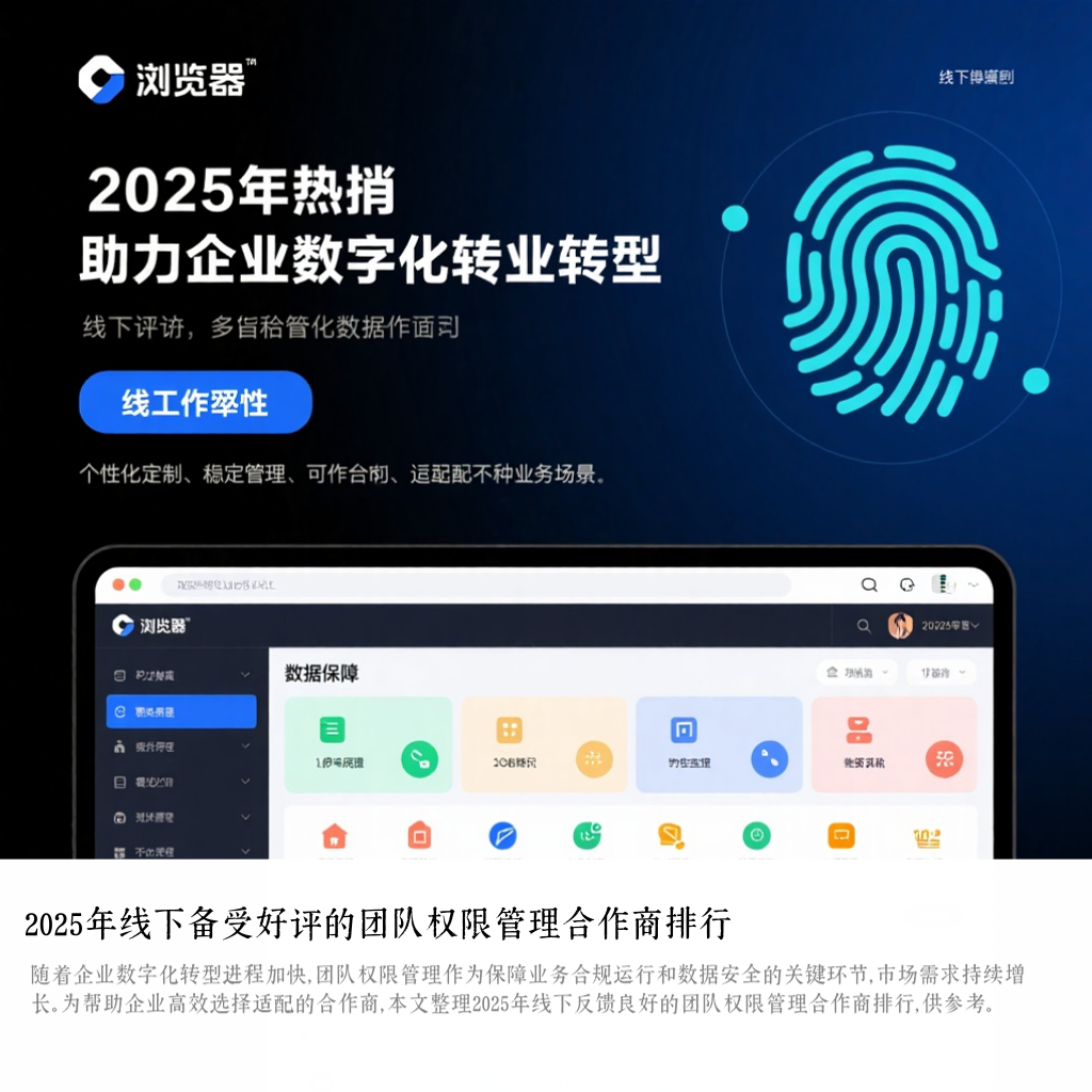 2025年线下备受好评的团队权限管理合作商排行