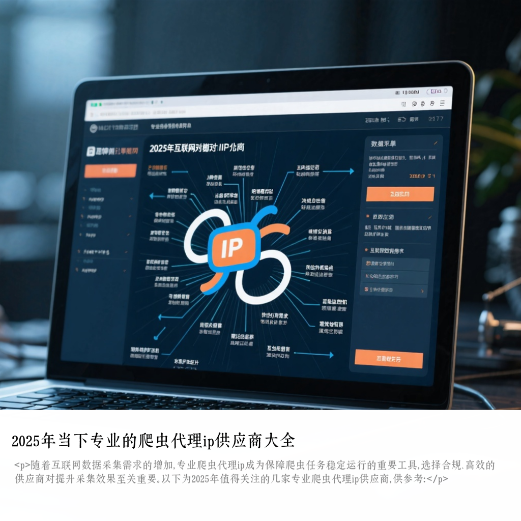 2025年当下专业的爬虫代理ip供应商大全