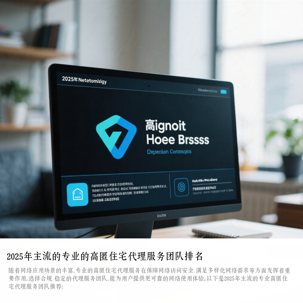 2025年主流的专业的高匿住宅代理服务团队排名