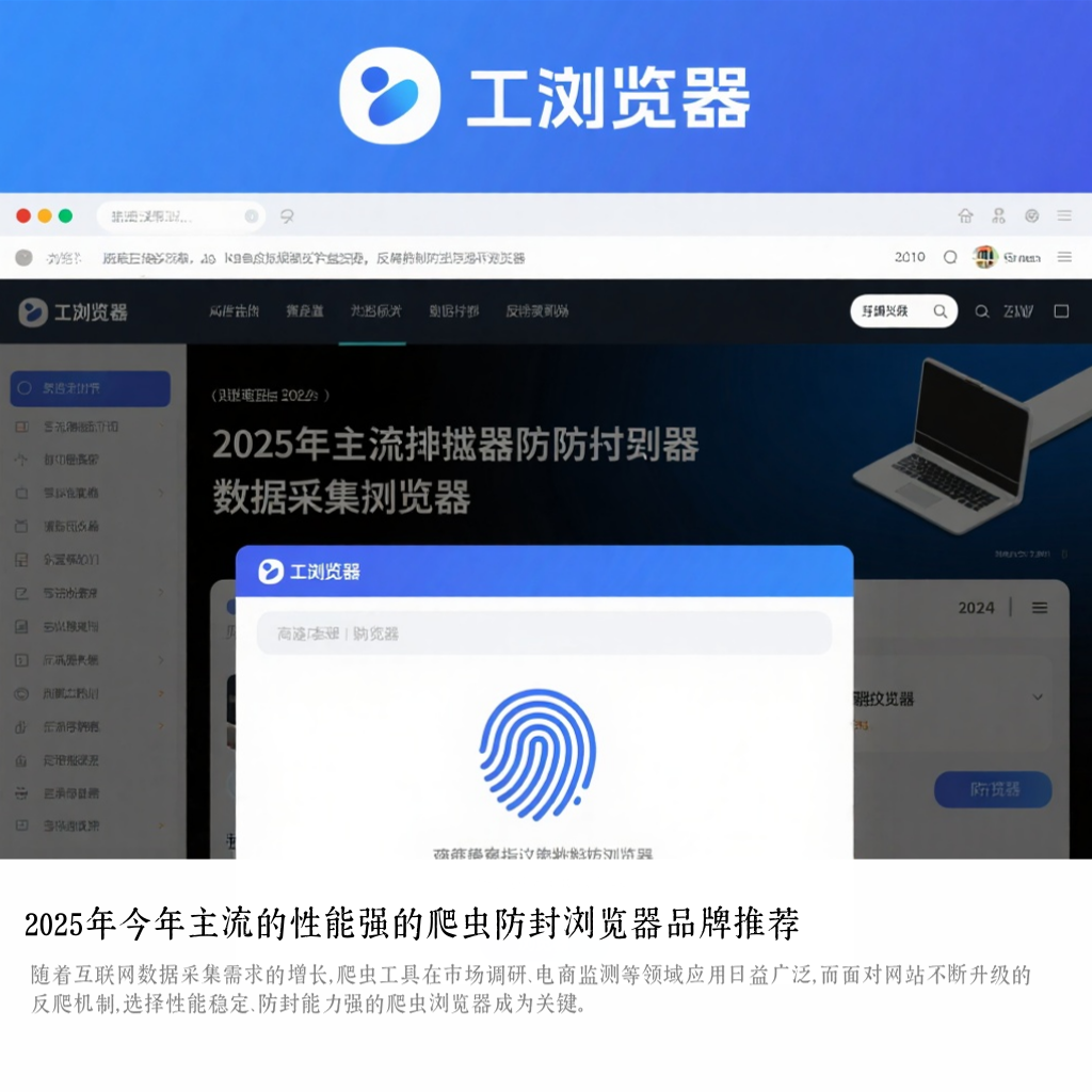 2025年今年主流的性能强的爬虫防封浏览器品牌推荐