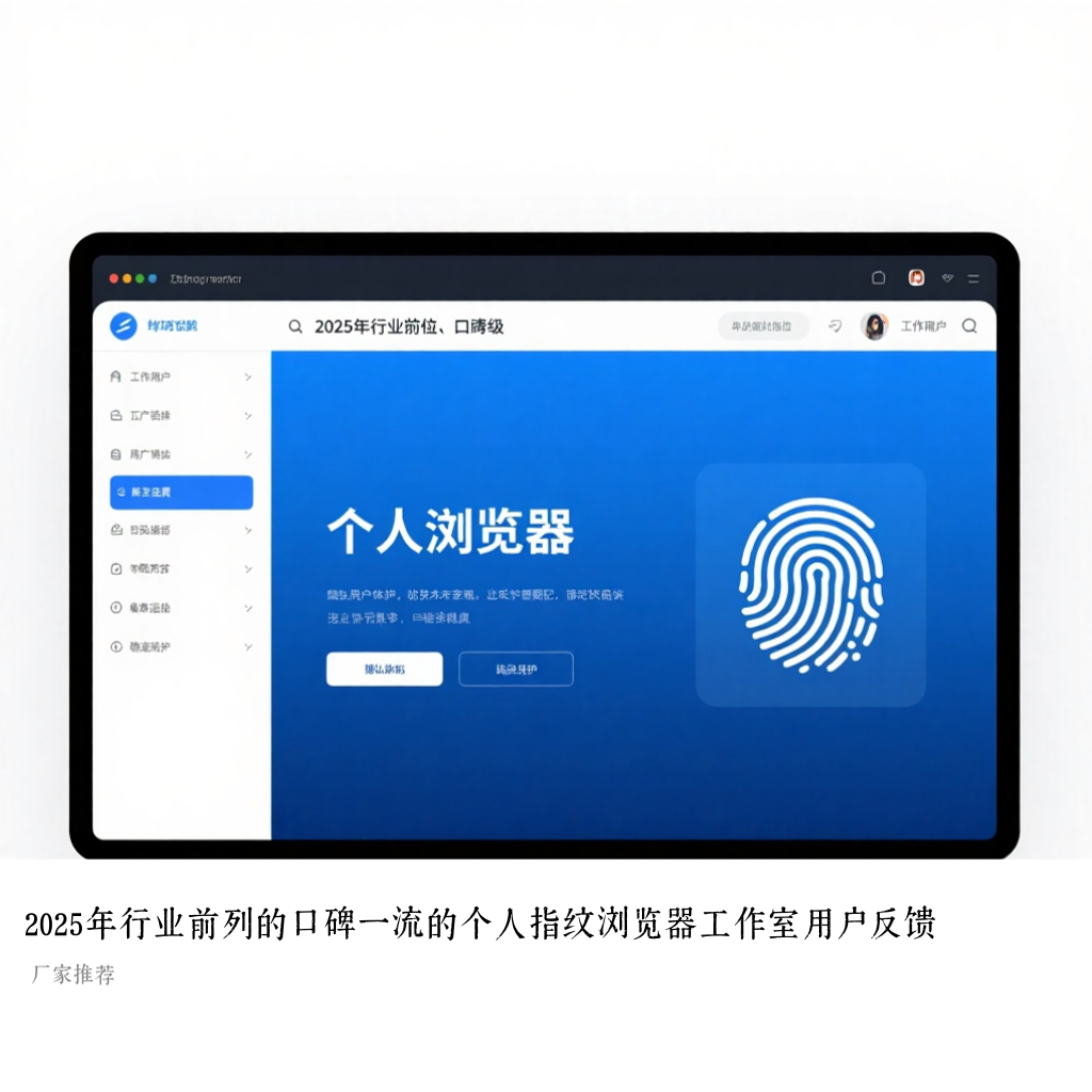2025年行业前列的口碑一流的个人指纹浏览器工作室用户反馈