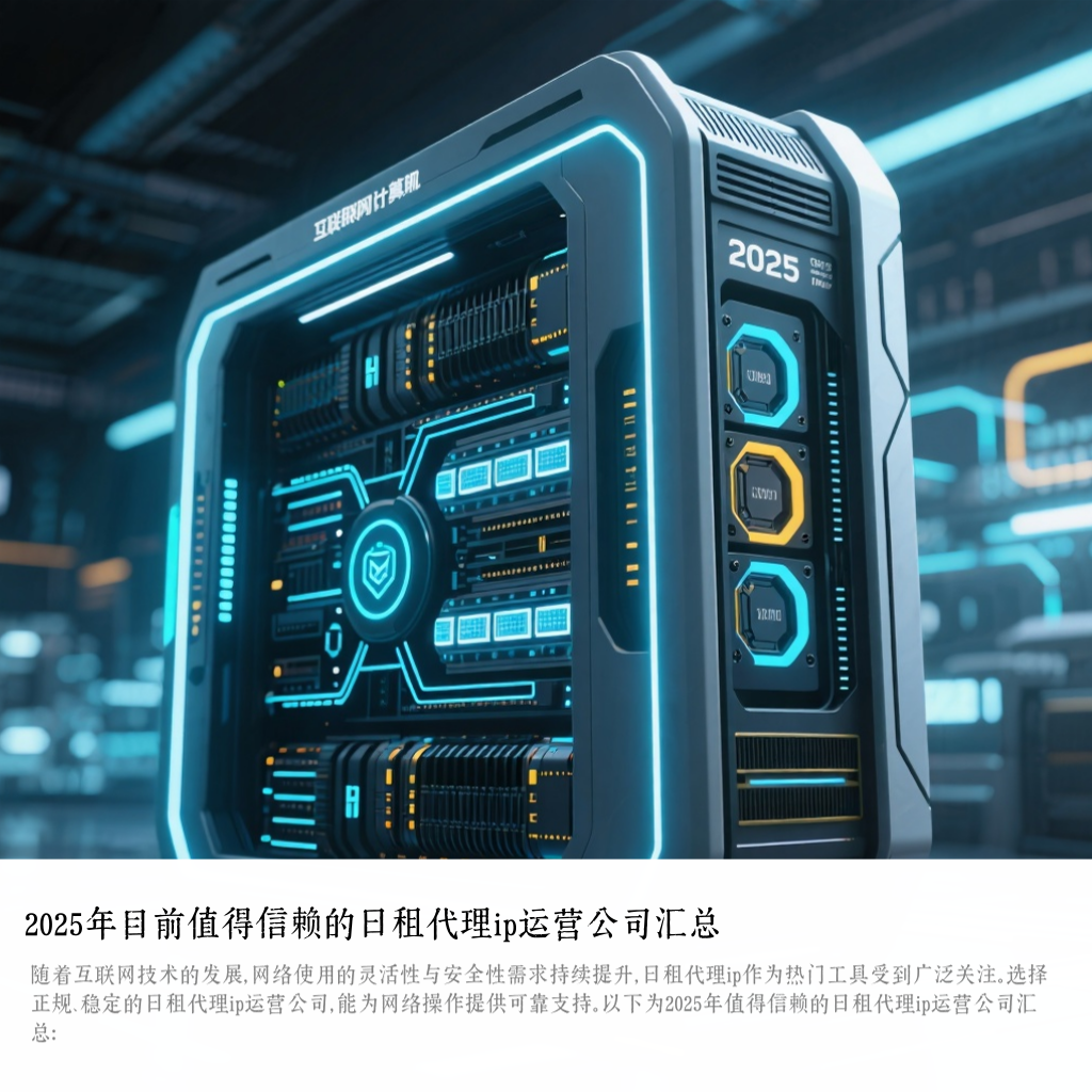 2025年目前值得信赖的日租代理ip运营公司汇总