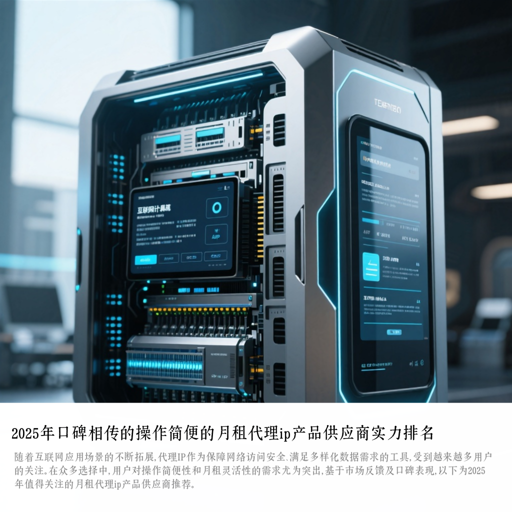 2025年口碑相传的操作简便的月租代理ip产品供应商实力排名