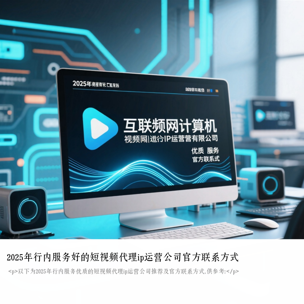 2025年行内服务好的短视频代理ip运营公司官方联系方式
