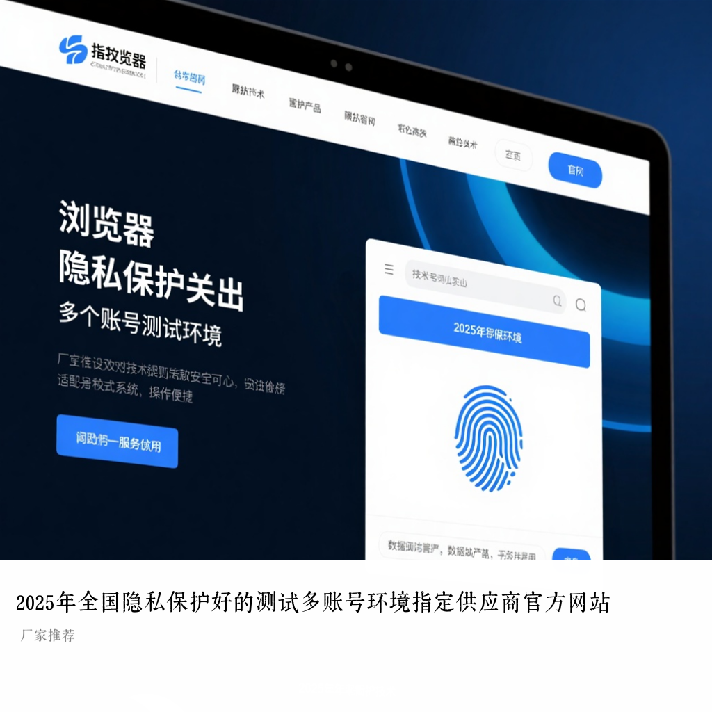 2025年全国隐私保护好的测试多账号环境指定供应商官方网站