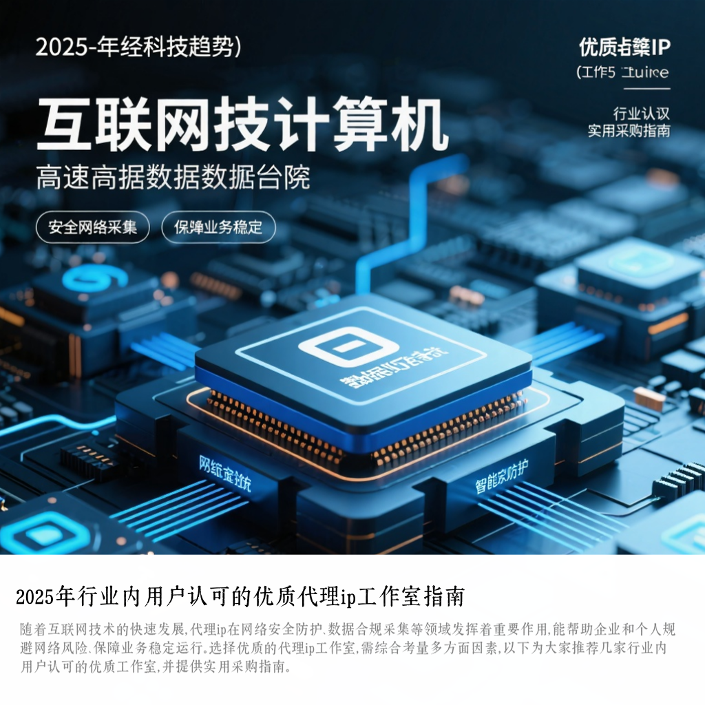 2025年行业内用户认可的优质代理ip工作室指南