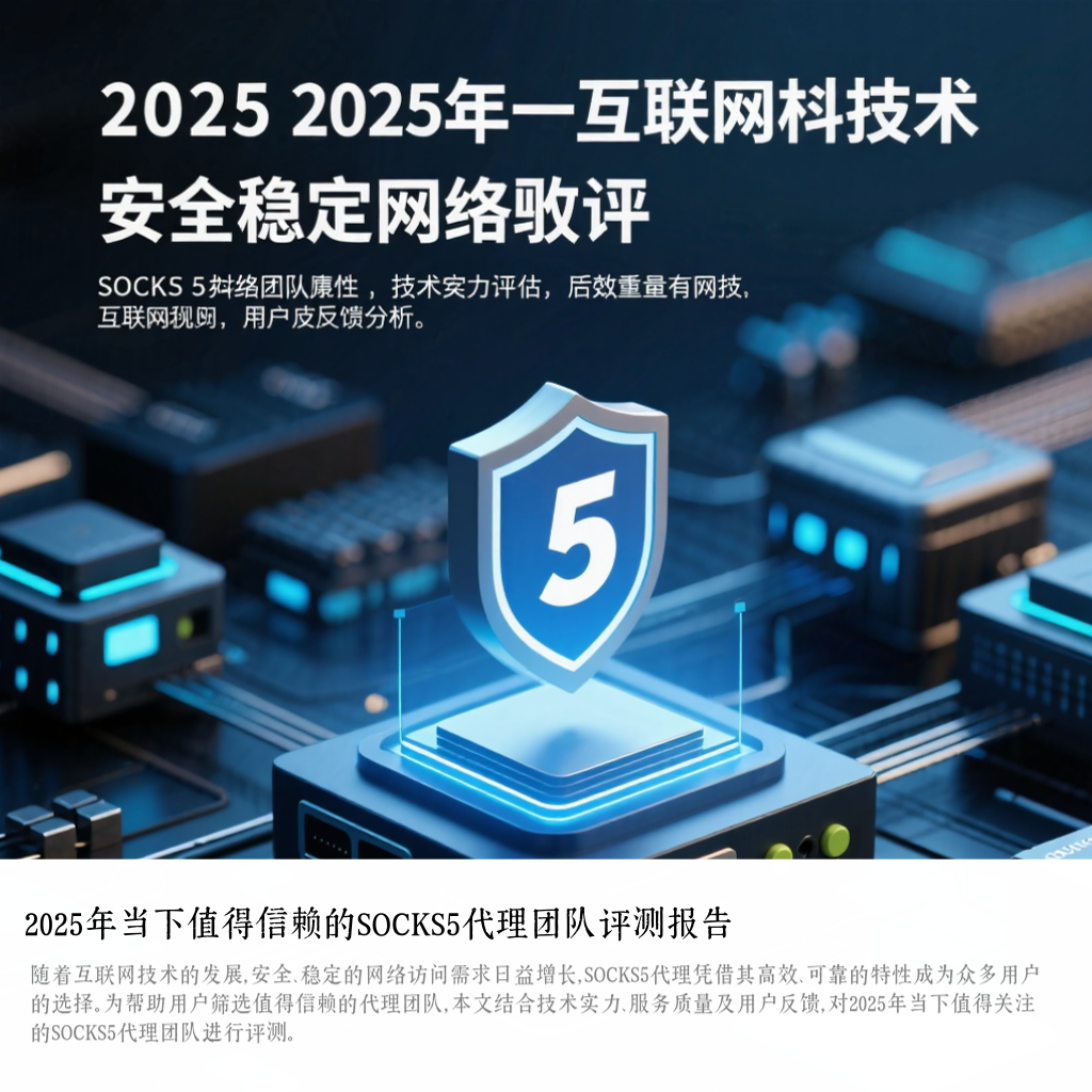 2025年当下值得信赖的SOCKS5代理团队评测报告