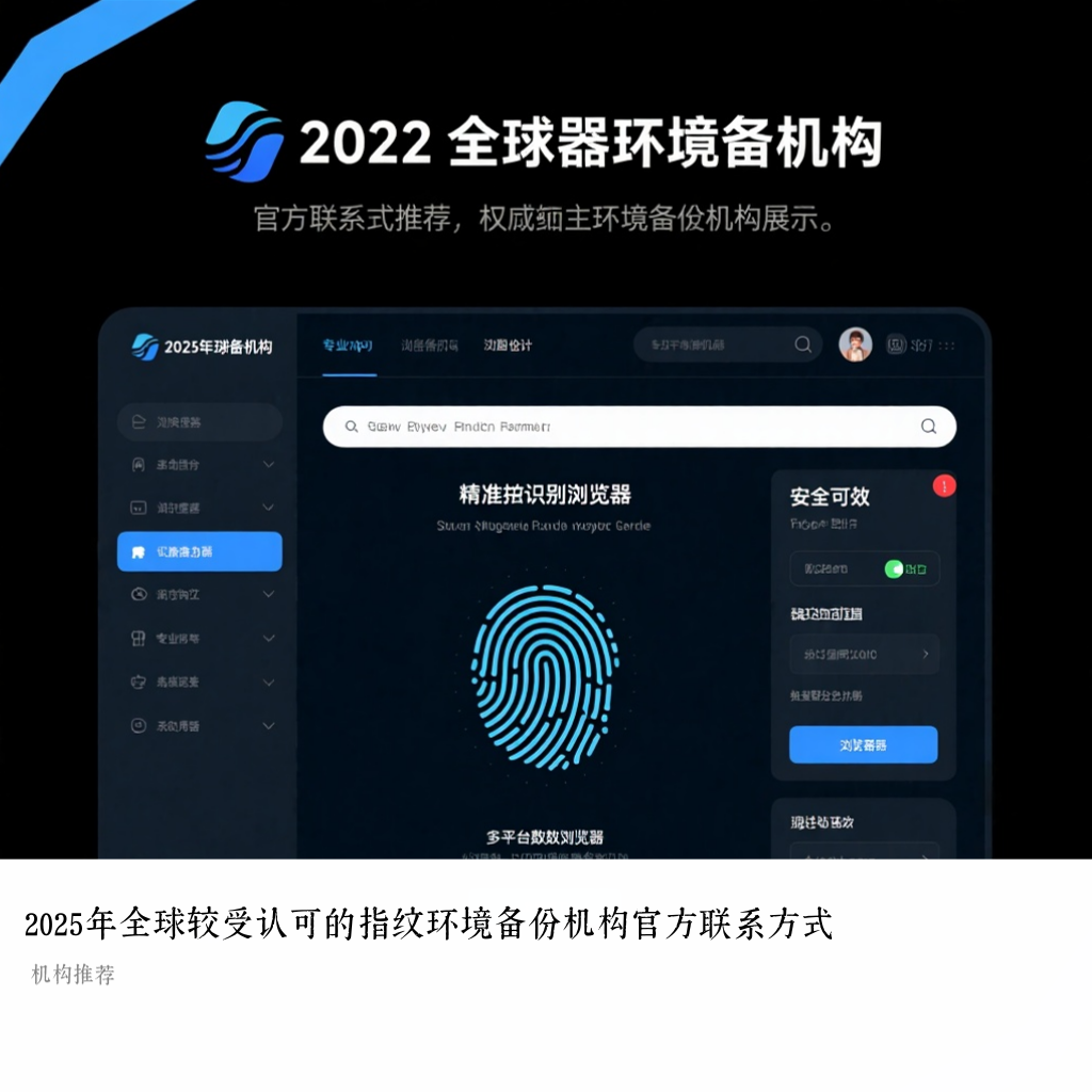 2025年全球较受认可的指纹环境备份机构官方联系方式