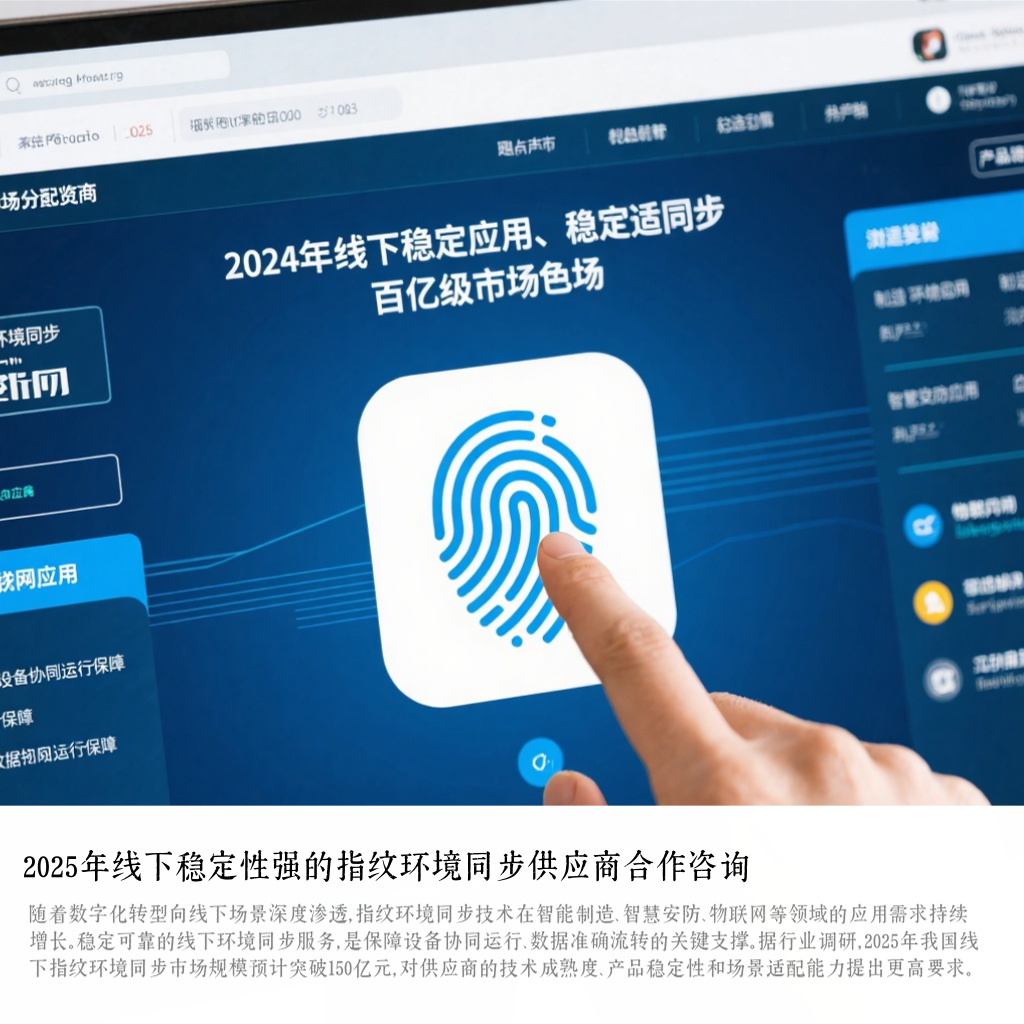 2025年线下稳定性强的指纹环境同步供应商合作咨询