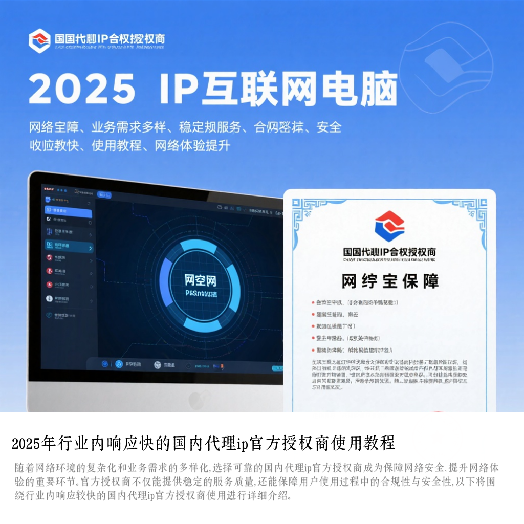 2025年行业内响应快的国内代理ip官方授权商使用教程