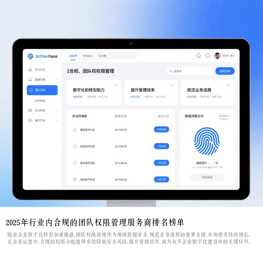 2025年行业内合规的团队权限管理服务商排名榜单